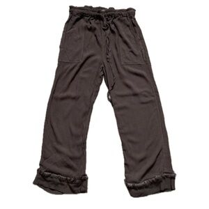 RAQUEL ALLEGRA Pull-On Drawstring Pants Size 0 Lounge Loose